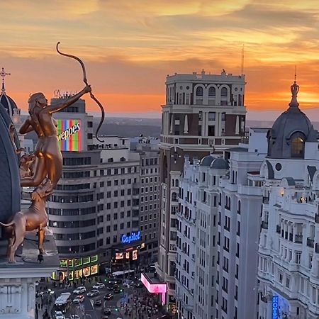 Studio Plaza Mayor La Latina Ac Balcon Ascensor Appartement Madrid Buitenkant foto