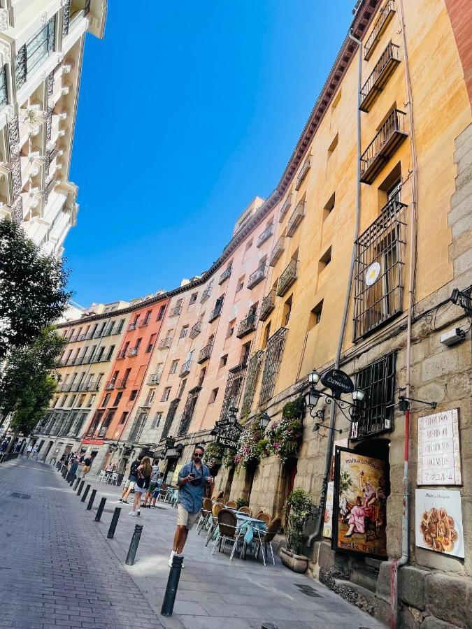 Studio Plaza Mayor La Latina Ac Balcon Ascensor Appartement Madrid Buitenkant foto
