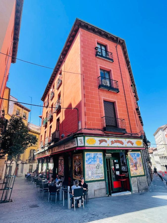 Studio Plaza Mayor La Latina Ac Balcon Ascensor Appartement Madrid Buitenkant foto